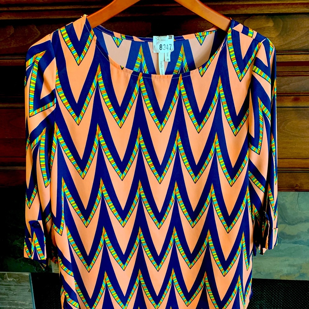Hello Miss Super Cute Flowy Blouse